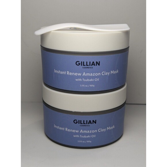 2 Gillian Instant Renew Amazon Clay Mask With Tsubaki Oil - Picture 1 of 3